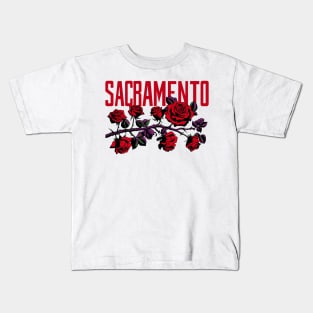 Sacramento Roses Kids T-Shirt